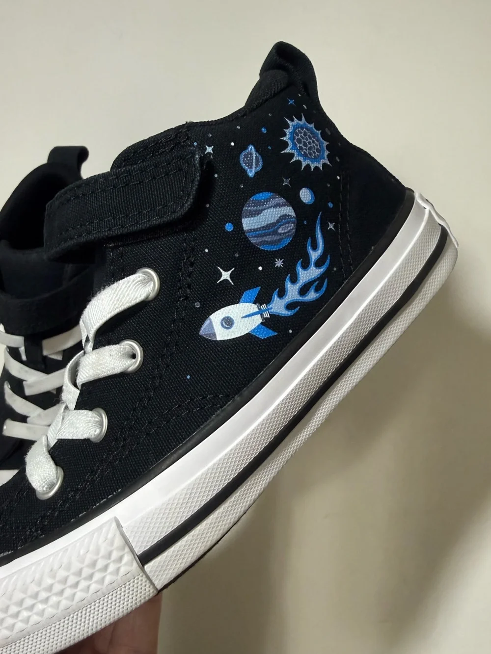 Converse All Star Space Graphic High Top Sneakers - Boys Size 1 Youth